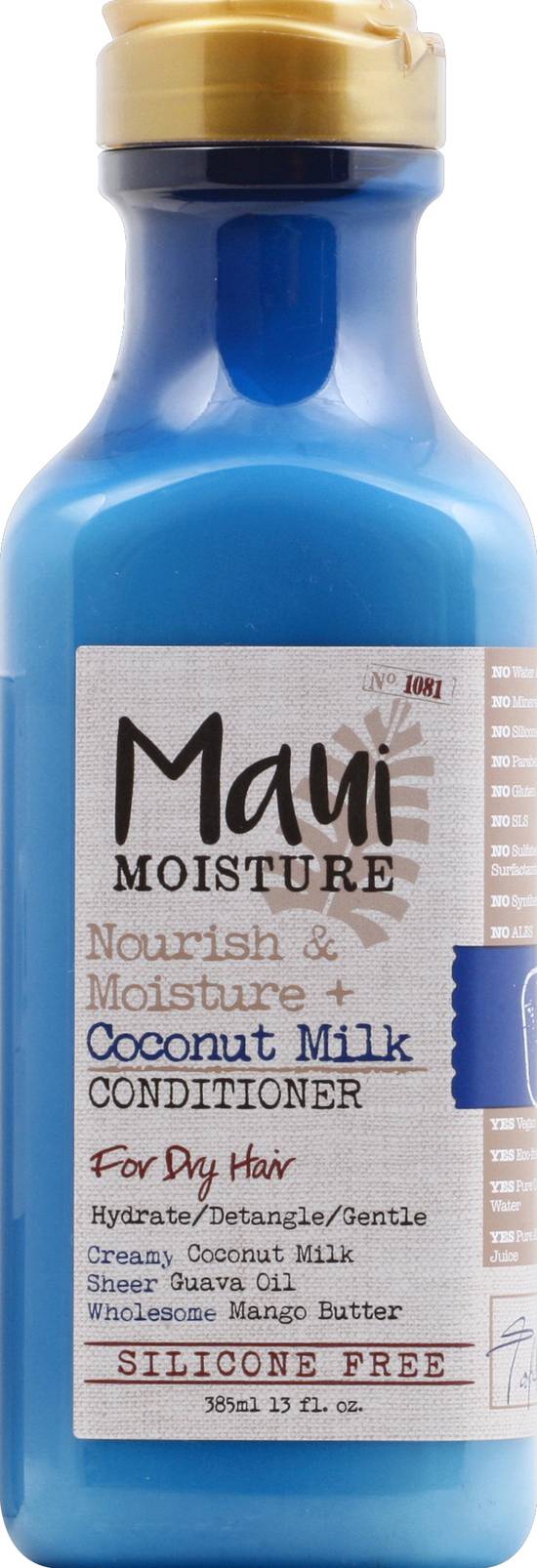 Maui Moisture Nourish & Moisture + Coconut Milk Conditioner