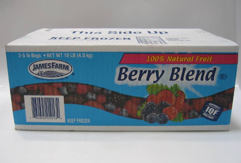Frozen James Farm - Berry Blend - 2/5 lbs (1X2|1 Unit per Case)
