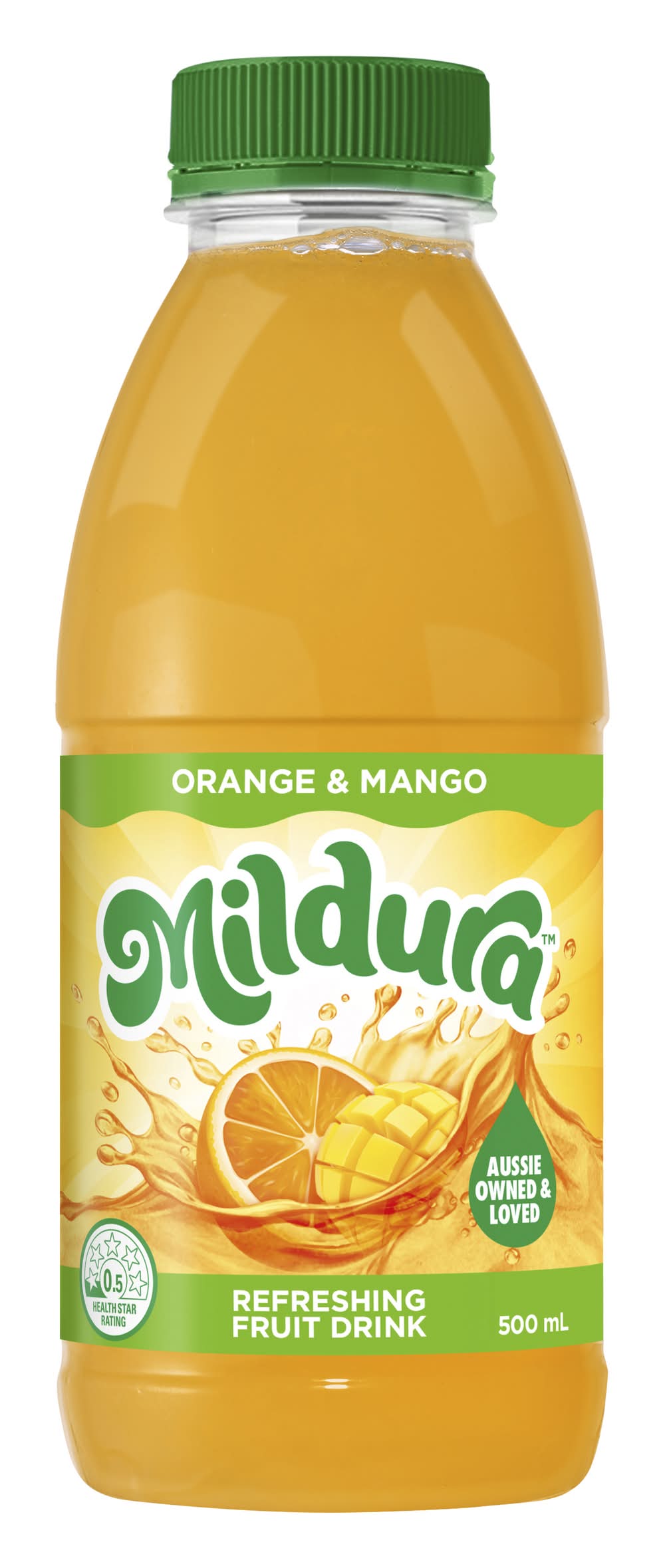 Mildura Orange & Mango Refreshing Fruit Drink (500mL)