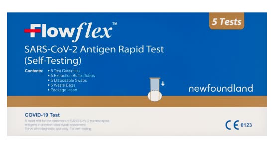 Flowflex Sars-Cov-2 Antigen Rapid Test Self-Testing (90g)