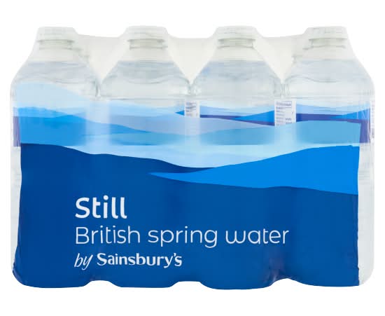 Sainsbury's Still British Spring Water (12 x 500ml)
