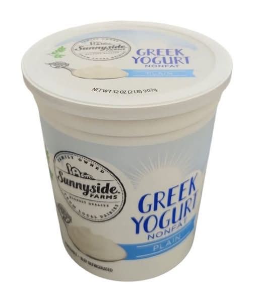 Sunnyside Farms, Greek Yogurt, Plain
