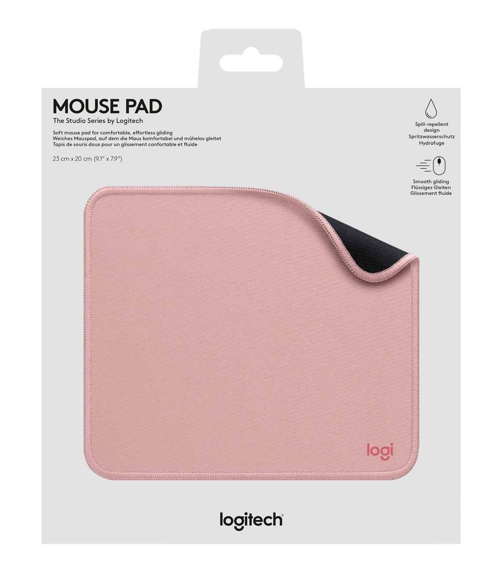 Logitech Darker Rose Studio Series Mouse Pad, 23x20 cm