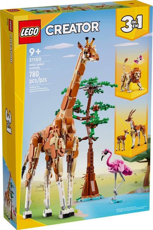 Lego creator safari de animales salvajes 31150