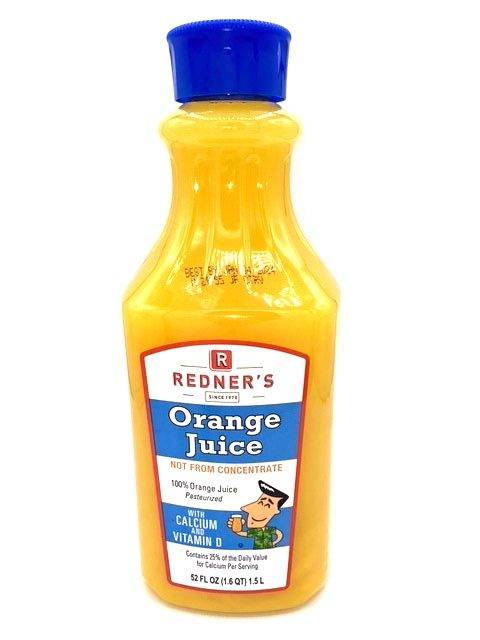 Redner's 100% Orange Juice (52 fl oz)