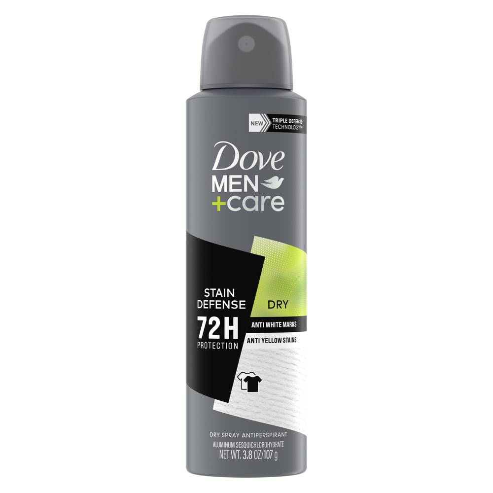 Dove Men+Care Stain Defense Antiperspirant Dry Spray