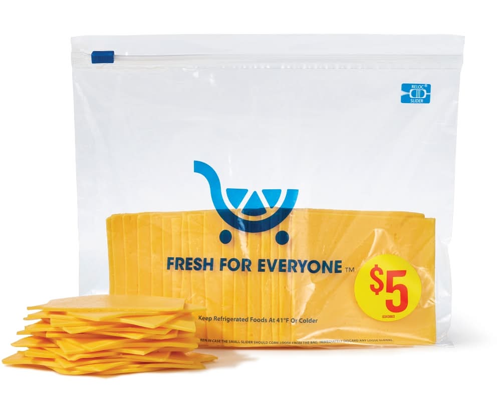 Kroger Sliced American Cheese, Yellow (12 oz)