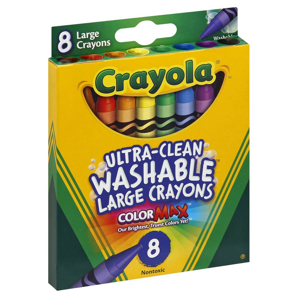 Crayola Color Max Ultra Clean Washable Large Crayons