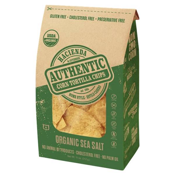 Hacienda Authentic Organic Tortilla Chips (11 oz)