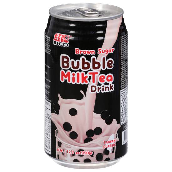 Rico Brown Sugar Bubble Milk Tea Drink (12.3 oz)