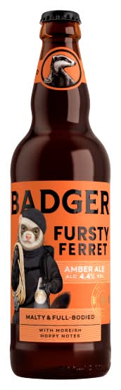 Badger The Fursty Ferret Amber Ale Beer (500ml)