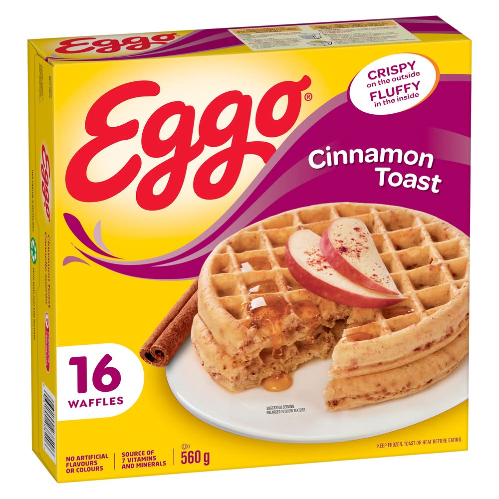 Eggo Cinnamon Toast Waffles (560 g)