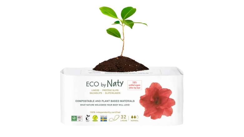 Eco By Naty - Protèges slips normal (female)