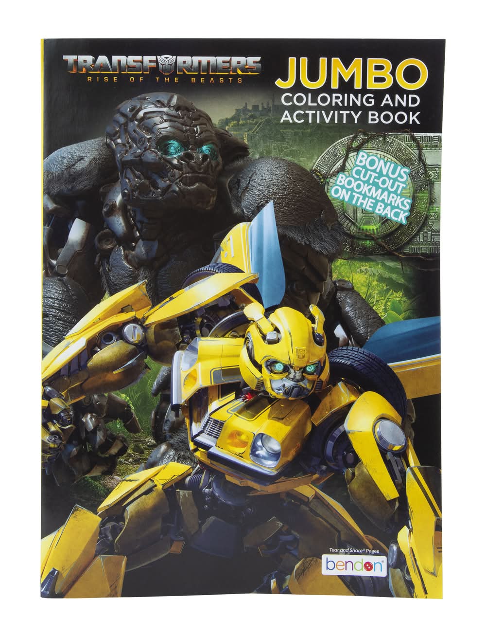 Jumbo Coloring & Activity Book Transformers