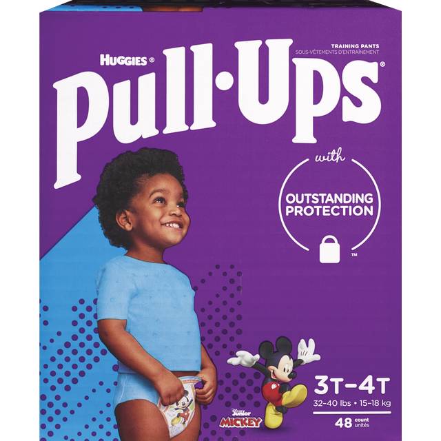 Pull-Ups Boys' Learning Designs Training Pants, 3t-4t (48 ct)