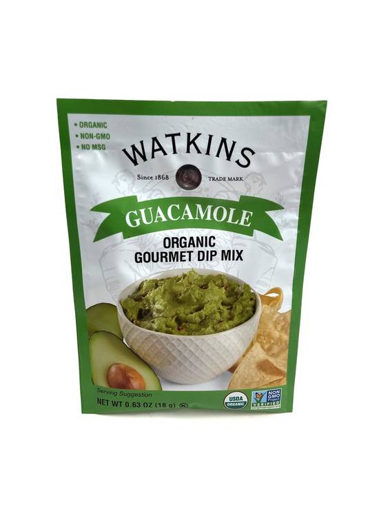 Watkins Organic Gourmet Guacamole Dip Mix