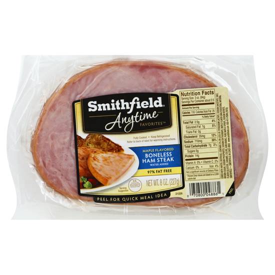 Smithfield Maple Flavored Boneless Ham Steak