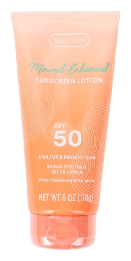 Smart Care Mineral Enhanced Sunscreen Lotion Spf 50 (6 oz)