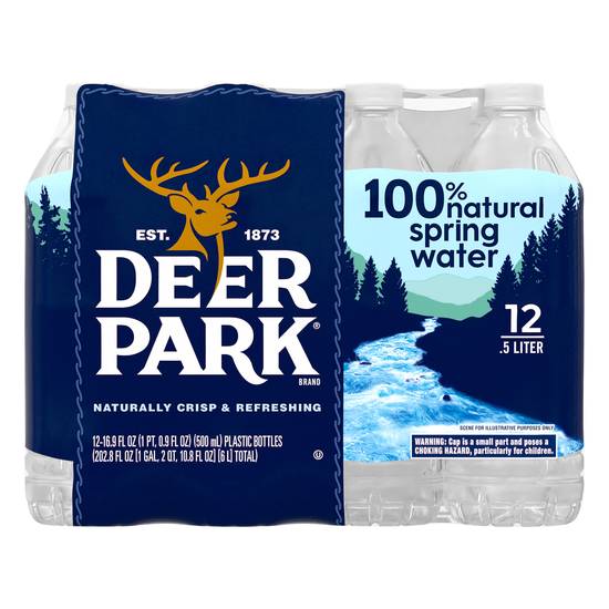 Deer Park 100% Natural Spring Water (12 ct)