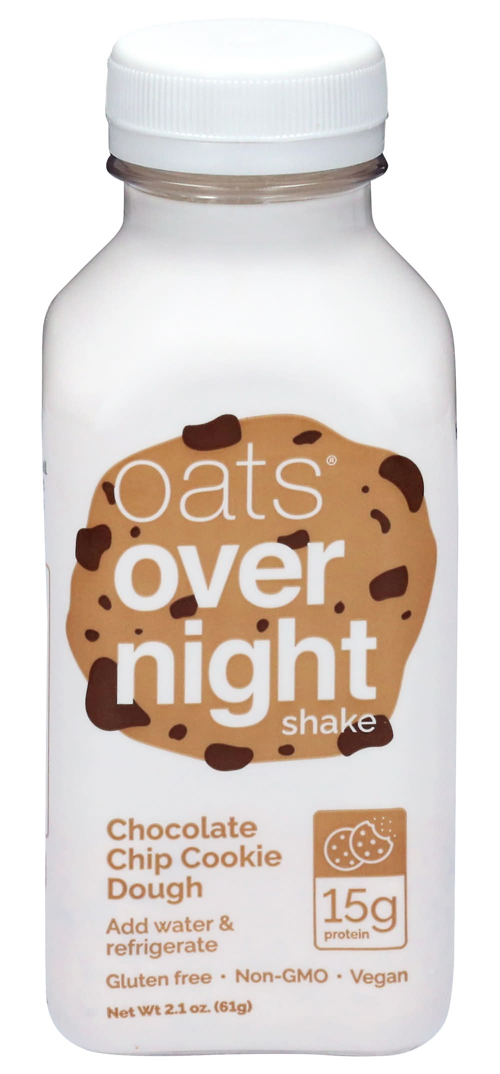 Oats Overnight Chocolate Chip Cookie Dough Oatmeal Shake (2.1 oz)