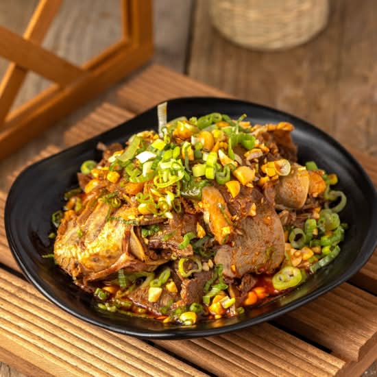 夫妻肺片 Slice Beef & Ox Tongue in Chili Sauce