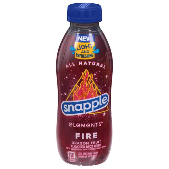 Snapple Elements Fire Dragon Fruit Juice Drink (15.9 fl oz)