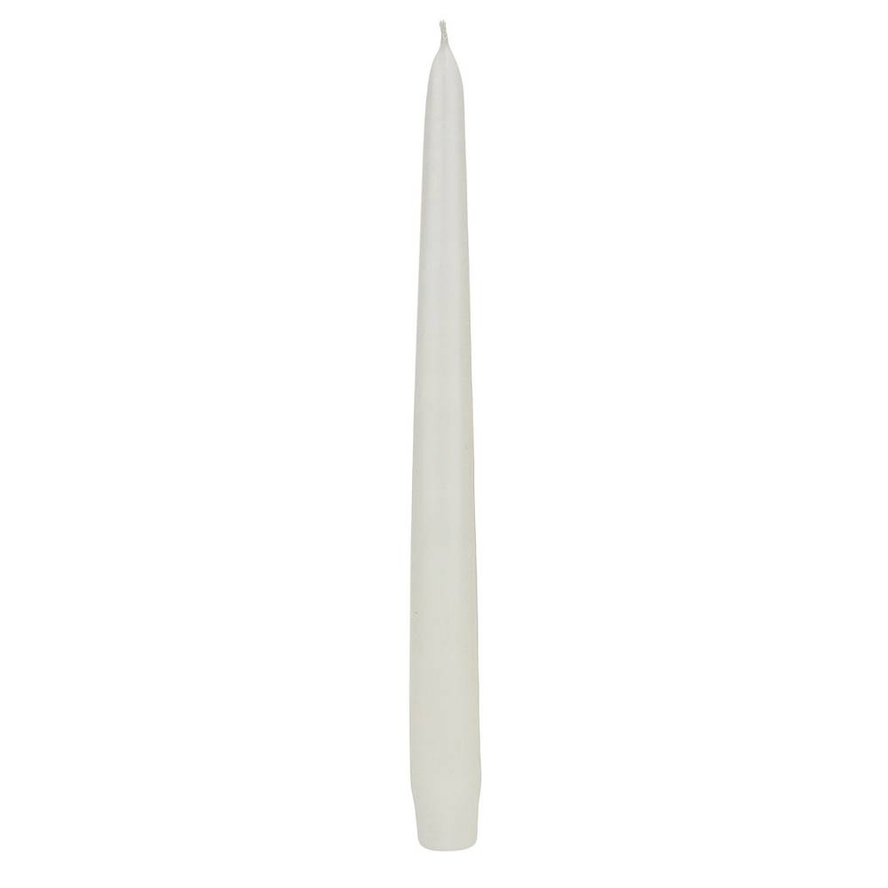 Star Candle Co. Taper Candle, White