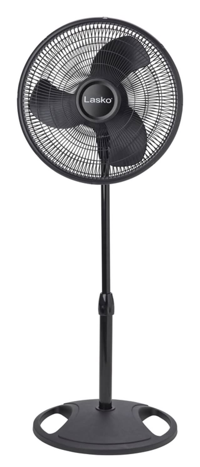 Lasko 47 In. H X 16 In. D 3 Speed Oscillating Pedestal Fan