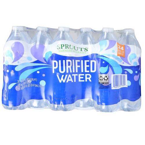 Sprouts Purified Water 24 Pack