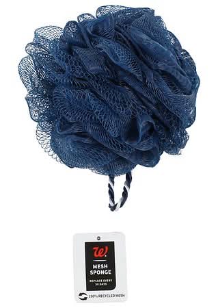 Walgreens Mesh Bath Sponge, Multicolor