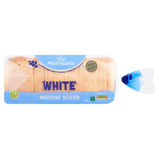 Morrisons White, Medium Sliced (800g)