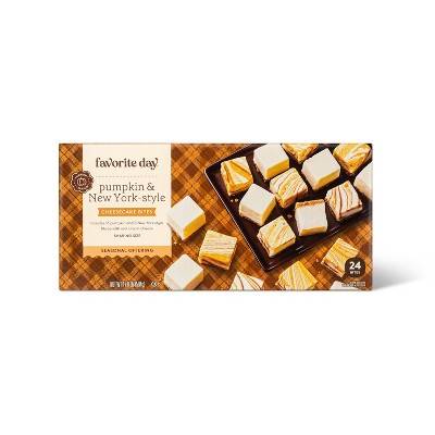 Favorite Day Pumpkin & New York-Style Cheesecake Bites (24 ct)