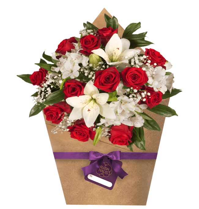 Bloom Haus™ Beautiful Rose Bouquet - Red