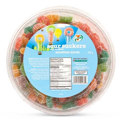 7-Select Sour Neon Worms 500g