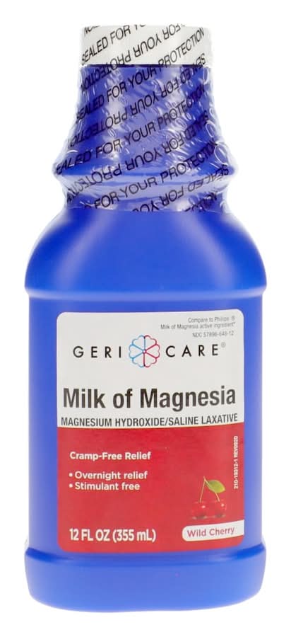 Geri Care Milk Of Magnesia, Wild Cherry (12 fl oz)