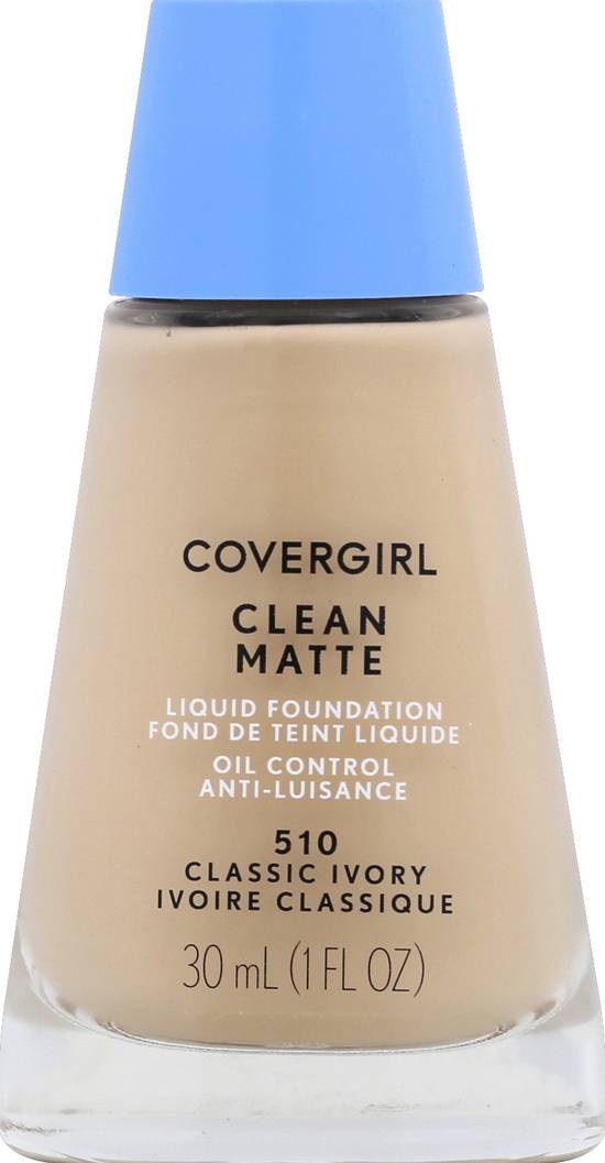 Covergirl Clean Matte Foundation Classic Ivory 510