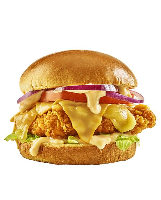 Cheese Crazy Chicken Burger