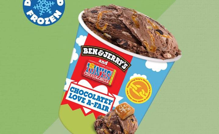 Ben & Jerry's non-dairy Chocolatey Love A-Fair (465ml)