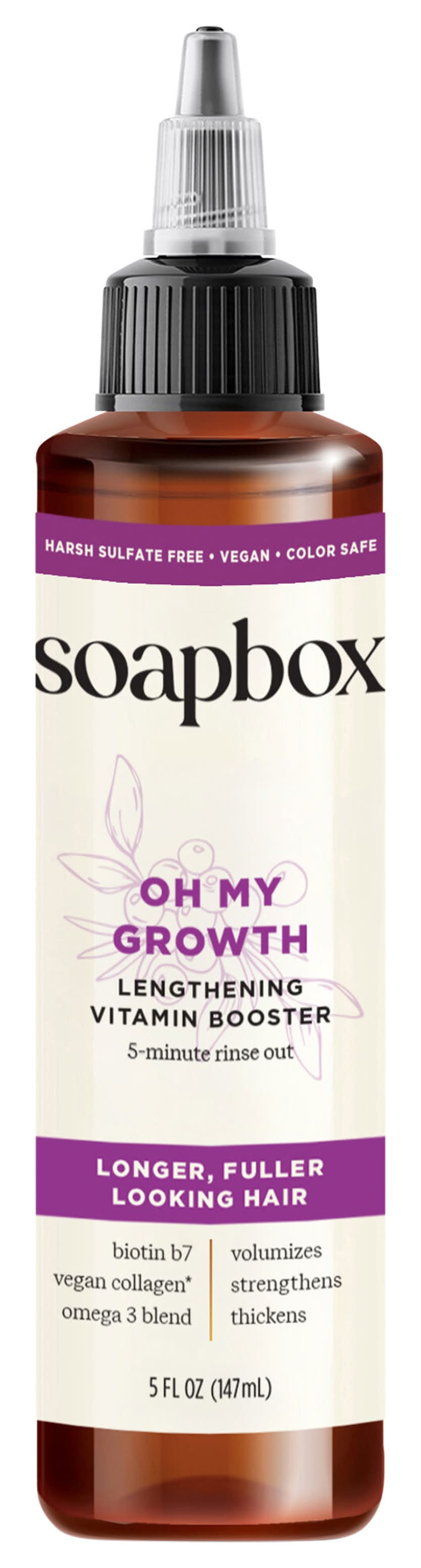 Soapbox Oh My Growth 5 Minute Rinse-Out Hair Treatment (5 fl oz)