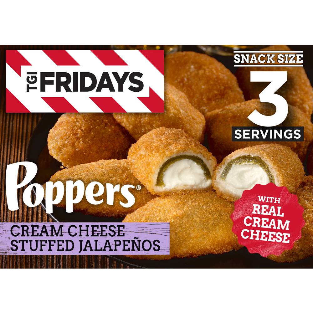 TGI Fridays Cream Cheese Stuffed Jalapenos Poppers (8 oz)