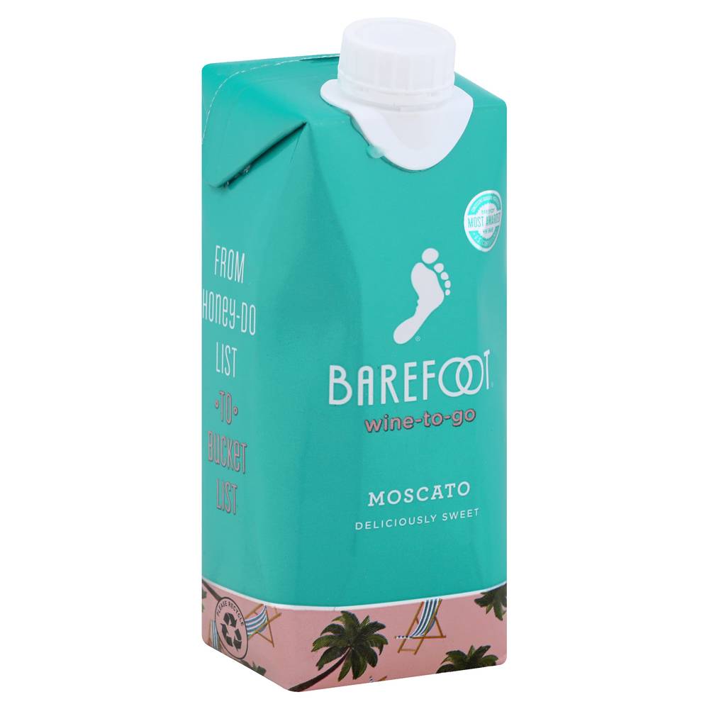 Barefoot Wine-To-Go Moscato Wine (500 ml)