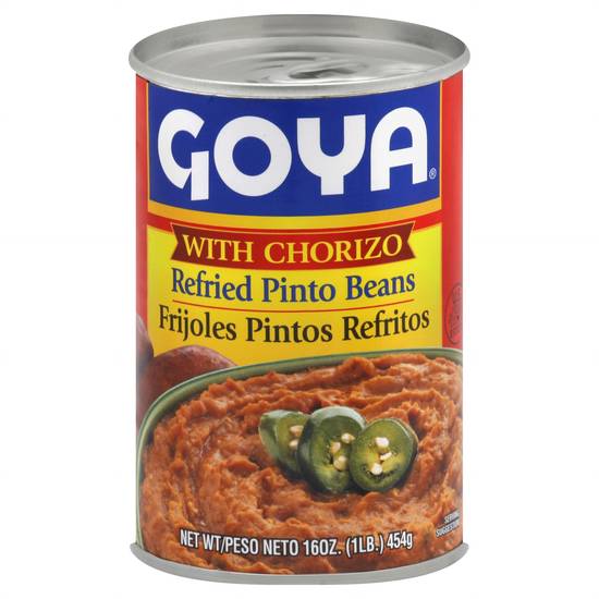 Goya Refried Pinto Beans With Chorizo