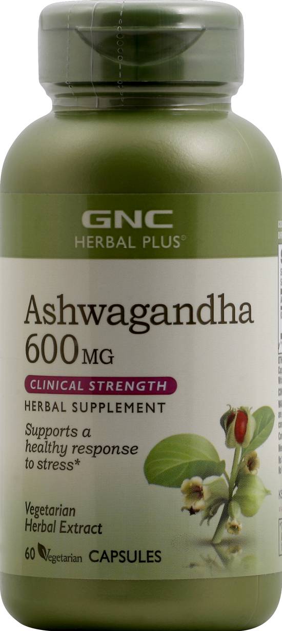 Gnc 600 mg Ashwagandha (60ct) Delivery Near You Uber Eats