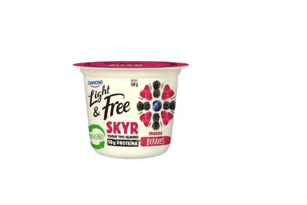 Yogurt Danone skyr berries 140g