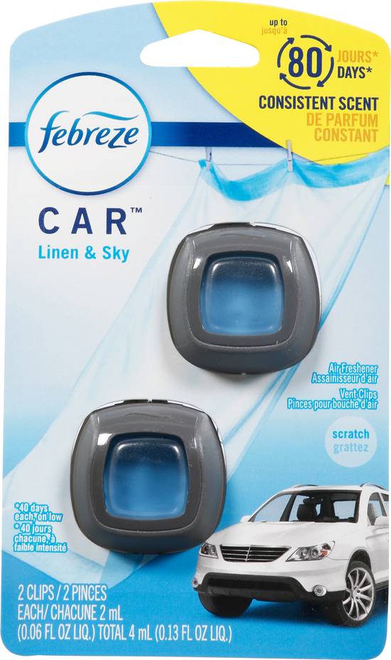 Febreze Car Linen & Sky Air Freshener