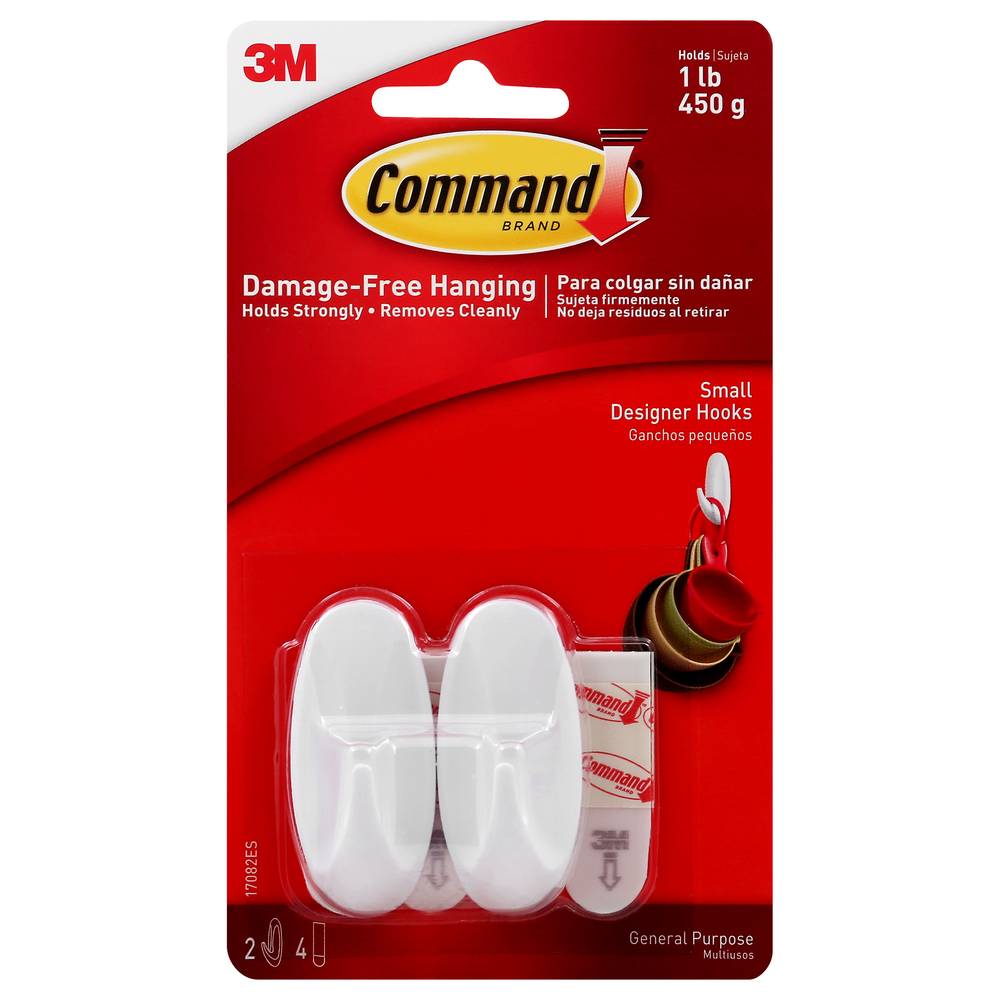 Command Small Designer Hooks