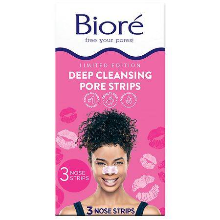 Bioré Kiss Designer Blackhead Remover Pore Strips