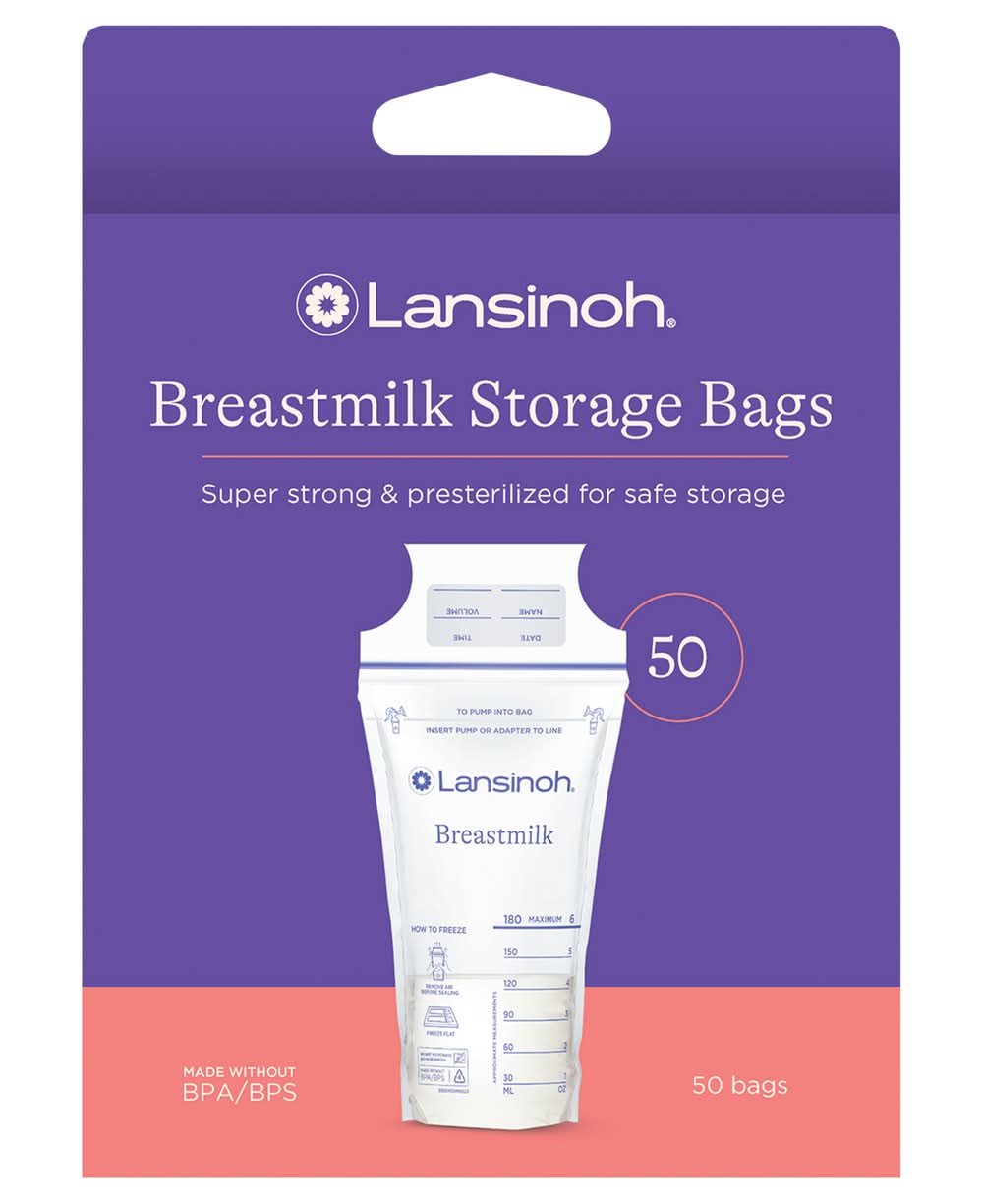 Lansinoh Breastmilk Storage Bags (9.6 oz)