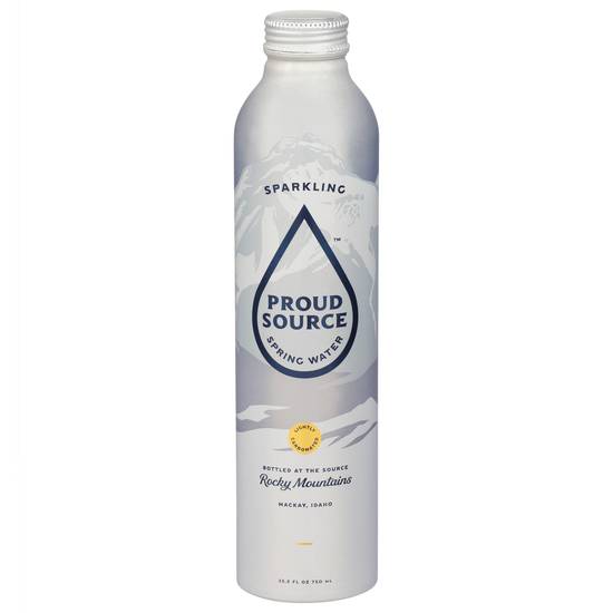 Proud Source Lightly Carbonated Sparkling Spring Water (25.3 fl oz)