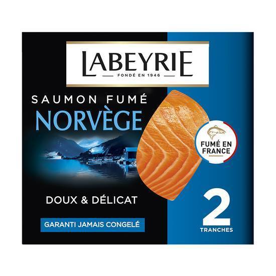 Labeyrie - Saumon fumé le Norvège tranches (2 pièces )